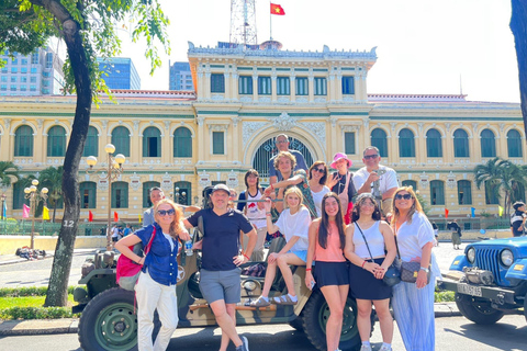 Explore Ho Chi Minh City In Half Day By Jeep Car Group Tour