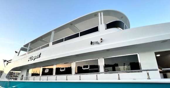 Хургада: Королевский роскошный VIP-круиз в Орандж Бэй с обедом