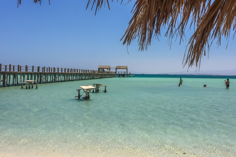 Königliche Luxus-VIP-Kreuzfahrt zur Orange Bay mit MittagsbuffetTour von außerhalb Hurghadas
