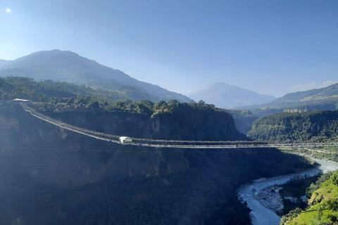 Depuis Pokhara : Le deuxième plus haut saut à l'élastique du monde