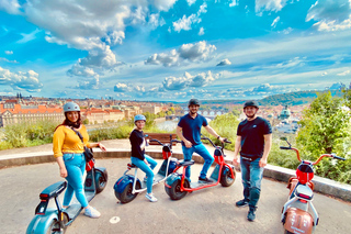 Prague: Fat Tire E-Scooter Guided Tour