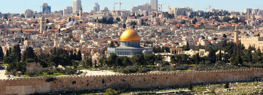 Visite de Jérusalem et Bethléem depuis le port de Haïfa. Visite privée