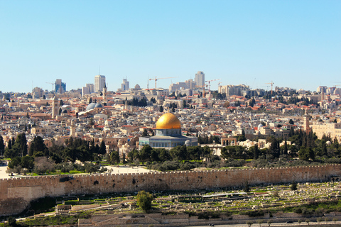 Tour Jeruzalem en Bethlehem vanuit de haven van Haifa. Kleine groep