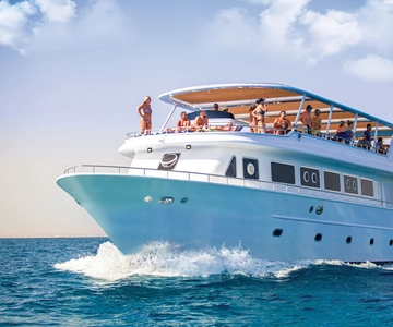 Sharm El-Sheikh: Lyxig kryssning till Ras Mohammed och White Island