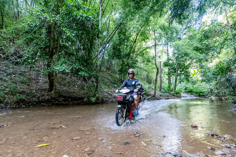 Scooter Adventure incl Elephants, Cave Chiangmai Backcountry scooter adventure incl. elephants