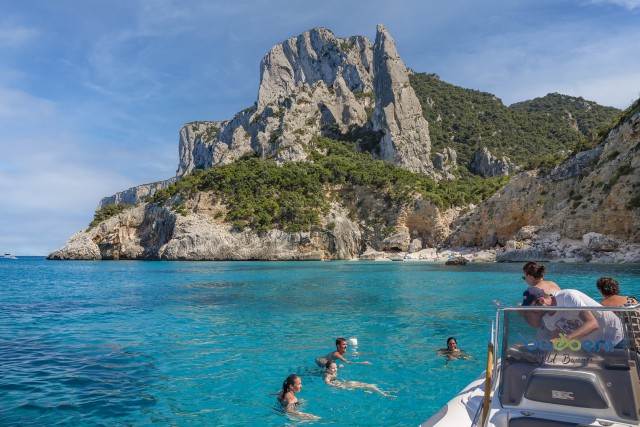 Visit Santa Maria Navarrese Baunei Coast Cruise with Swim Stops in Sardinia