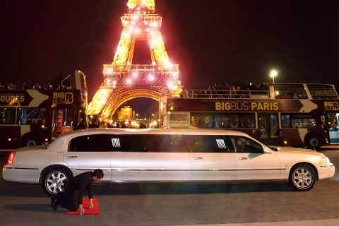 Parijs: romantische limousineritParijs: romantische limousinerit van 1 uur
