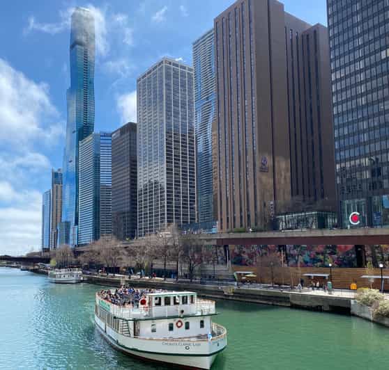 Chicago ArchitekturFlusskreuzfahrt auf Chicagos First Lady GetYourGuide