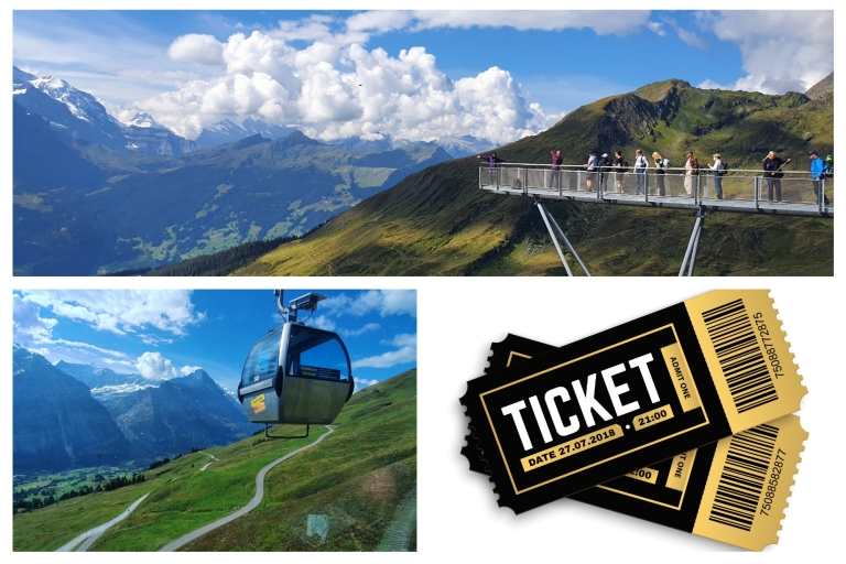 Grindelwald First (Top of Adventure) Bilet w tym. Spacer po klifie