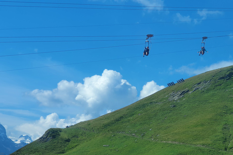 Grindelwald First (Top of Adventure) Bilet w tym. Spacer po klifie