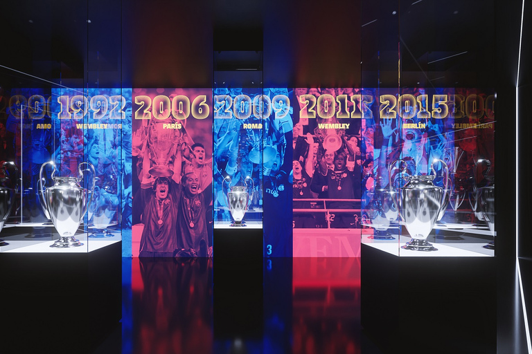 FC Barcelona Museum: Camp Nou Guided Tour Bilingual Tour (English Preferred) at 10:00 AM