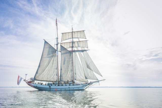 Visit Rostock Baltic Sea Sailing Trip on Historic Tall Ship in Tessin