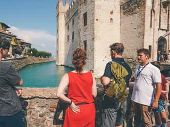 Sirmione: Lake Garda Boat, Grotte di Catullo & Walking Tour