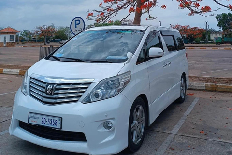 Phnom Penh: Private Airport Transfer From/To Hotels 2 Trips: From Phnom Penh Hotel And Return To Airport