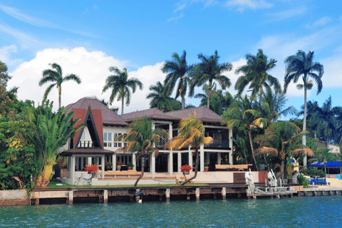 Miami: Tour en barco por las casas de los famosos y las mansiones de los millonarios