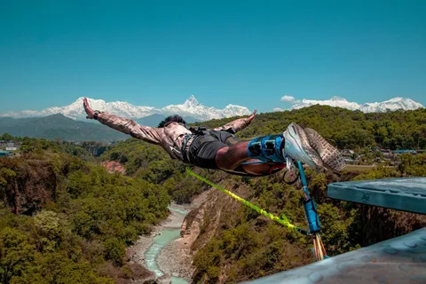 Salta nel brivido: Pokhara Bungee Jumping Adventure of Life