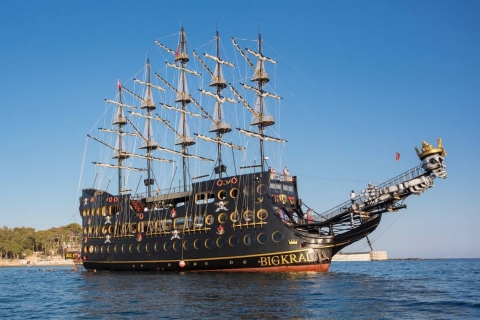 Van Side: Big Kral Legend Pirate Boat Trip