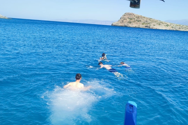 Creta: Excursión en barco para pescar y nadar