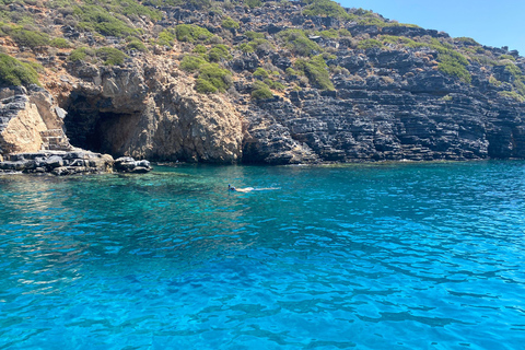 Kreta: Fiske- och badbåtskryssning med lunch och dryck