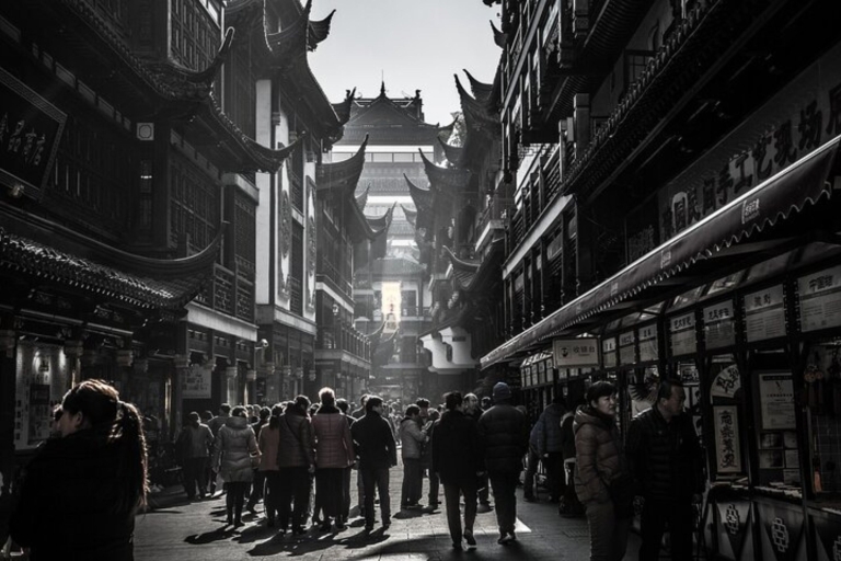 Shanghai: privérondleiding op maat met een lokale gids8 uur durende wandeltocht