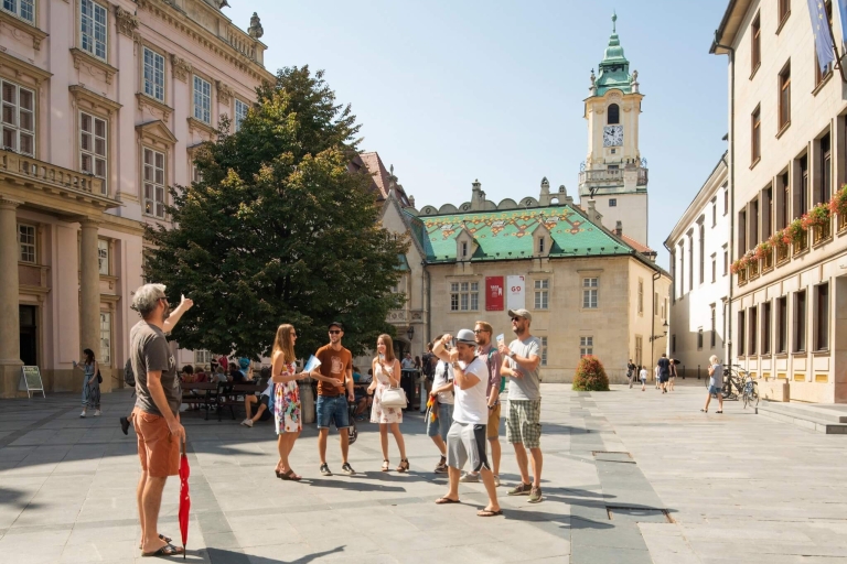 Bratysława: 2-godzinna wycieczka piesza po mieście z zamkowym biletem3-godzinna prywatna wycieczka piesza po mieście z zamkowym biletem