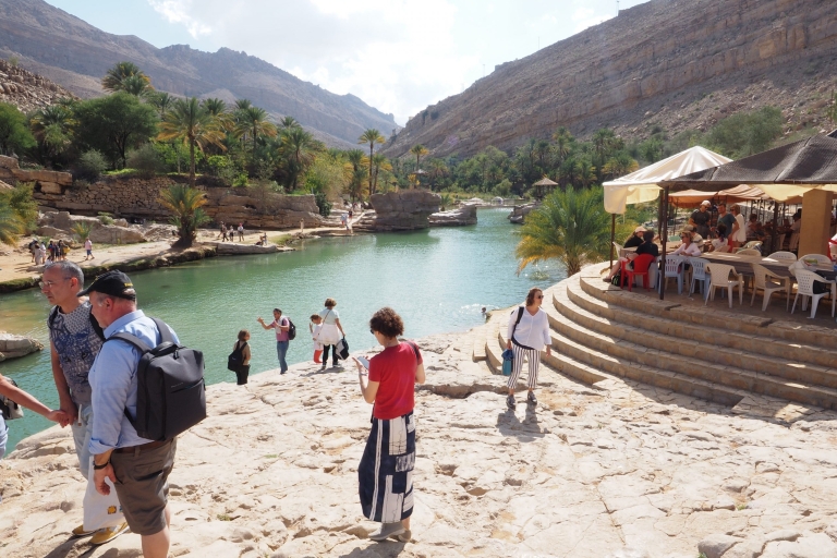 Prywatna całodniowa wycieczka po pustynnych wydmach i Wadi Bani Khalid