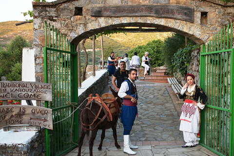 Cretan night traditional dance and food Tour in Romanian