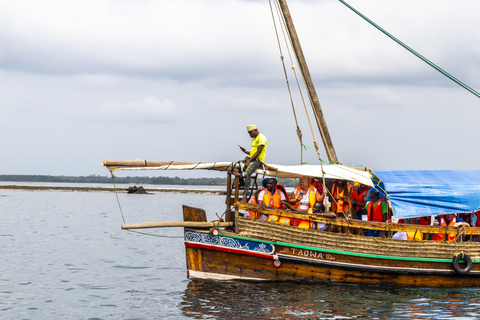 Wasini Island: Dolphin Spot & Snorkel at Kisite Marine Park Departure from Diani & Tiwi