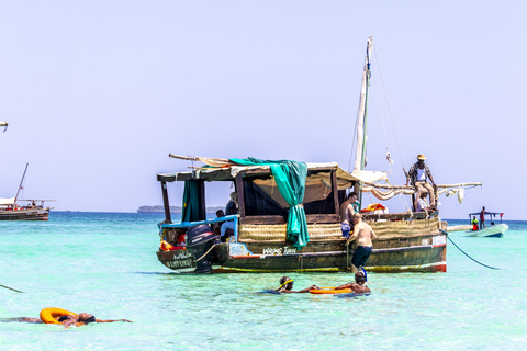 Wasini Island: Dolphin Spot & Snorkel at Kisite Marine Park Departure from Diani & Tiwi