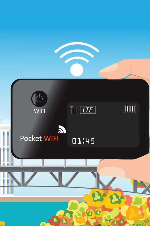 Istanbul: Unlimited Pocket Wi-Fi Rental for up to 10 devices