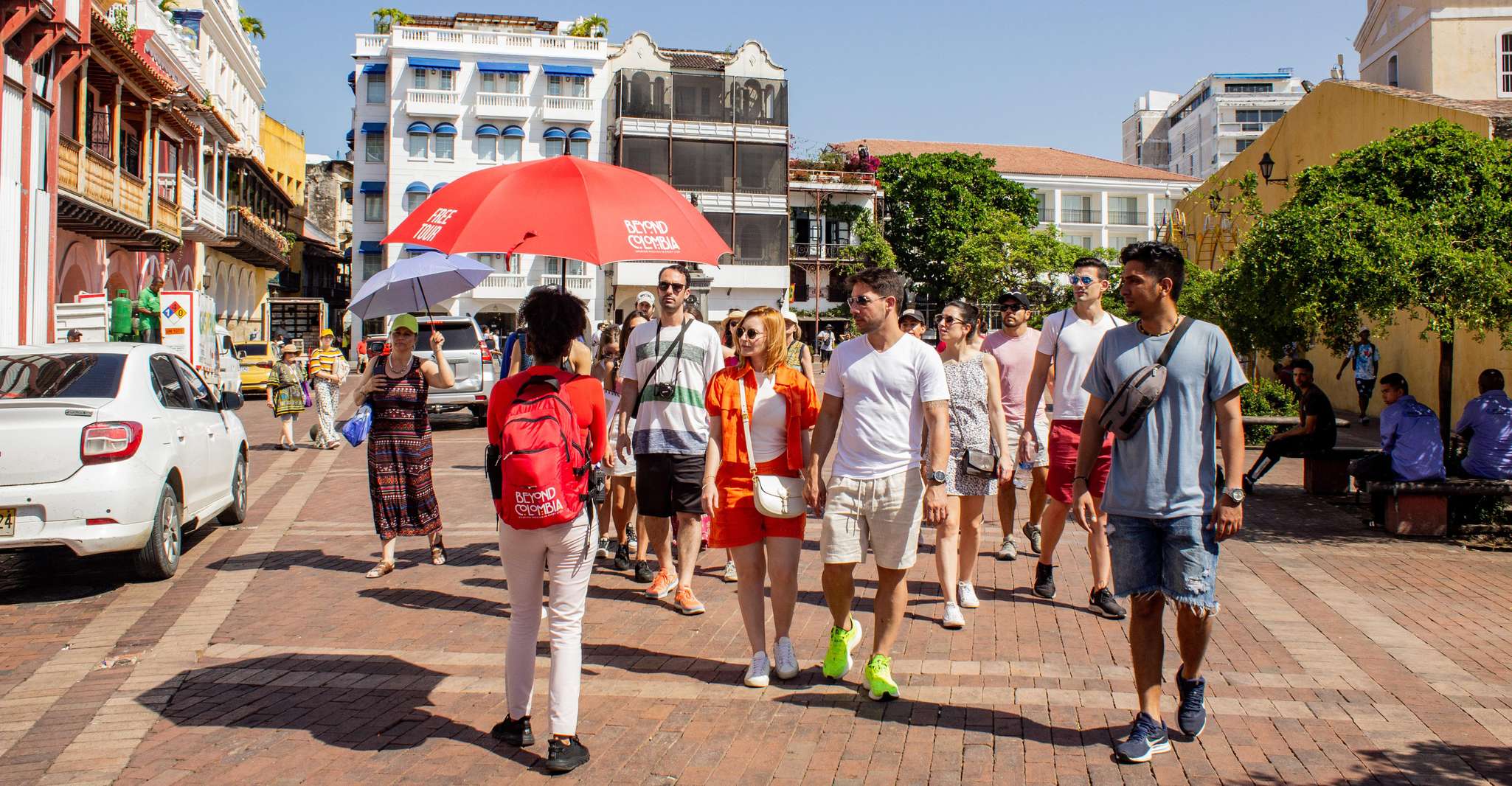 Giro a piedi del centro di Cartagena, centro e Getsemani - Hizvo