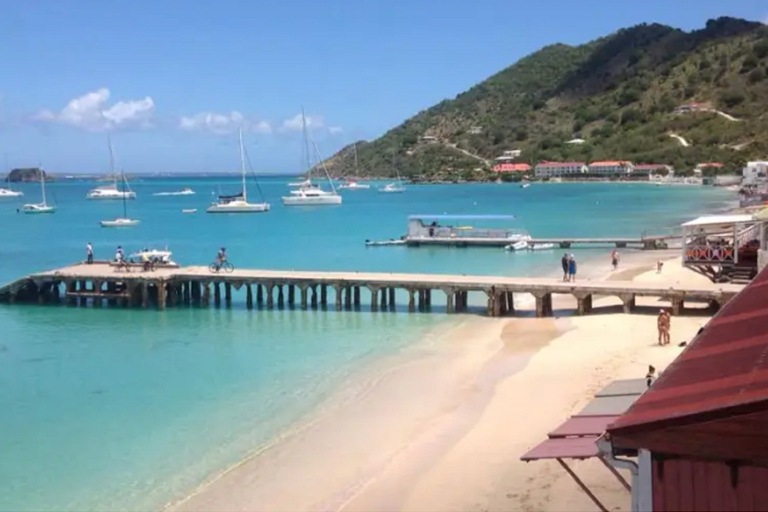 Saint Martin, Frankrike Avkoppling på stranden Grand CaseSaint Martin: Avslappning på stranden i Grand Case