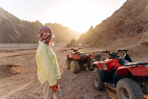 Sharm El Sheikh: ATV, Beduinenzelt mit BBQ Dinner und ShowDoppelter ATV & Beduinenzelt mit BBQ Dinner und Show