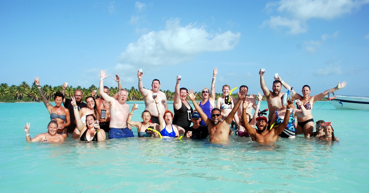 From La Romana Saona Island Tour for Cruise Ship Passengers GetYourGuide