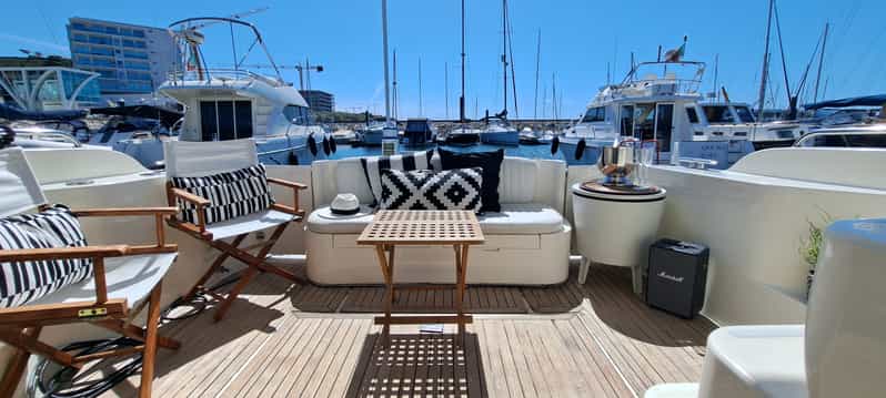 From Nova de Gaia: Porto and Douro Estuary Yacht Tour