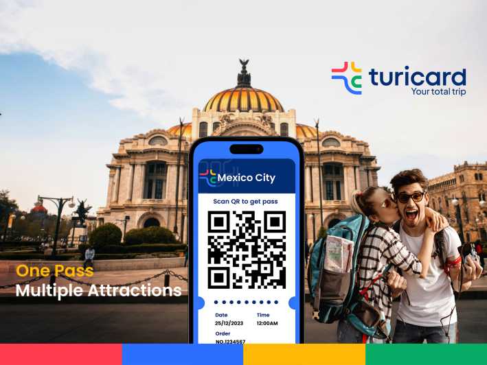 Mexico City: Turicard Pass with 40+ Attractions
