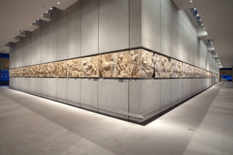 Wczesna poranna wycieczka piesza z przewodnikiem na Akropol i muzeumWycieczka z przewodnikiem po Akropolu i muzeum — bez biletów