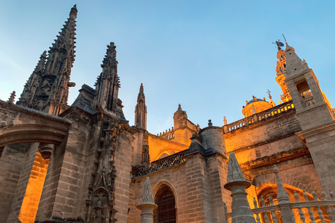 From Malaga: Guided Seville Day Trip Private transfer and group tour of Giralda