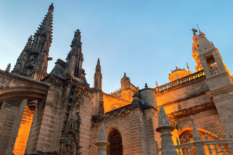 From Malaga: Guided Seville Day Trip Private transfer and group tour of Giralda
