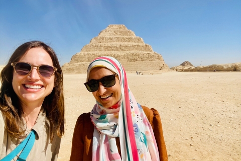 Przewodniczki: Memfis, Sakkara, piramidy i wycieczka po SfinksieMemphis, Sakkara, piramidy i jednodniowa wycieczka po Sfinksie