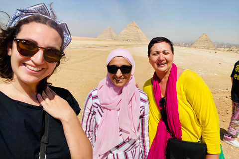 Vrouwelijke gidsen: Memphis, Saqqara, piramides en de Sphinx-tourMemphis, Saqqara, de piramides en de Sphinx-dagtour