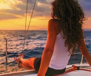 Barbate: cruise bij zonsondergang met glas cava