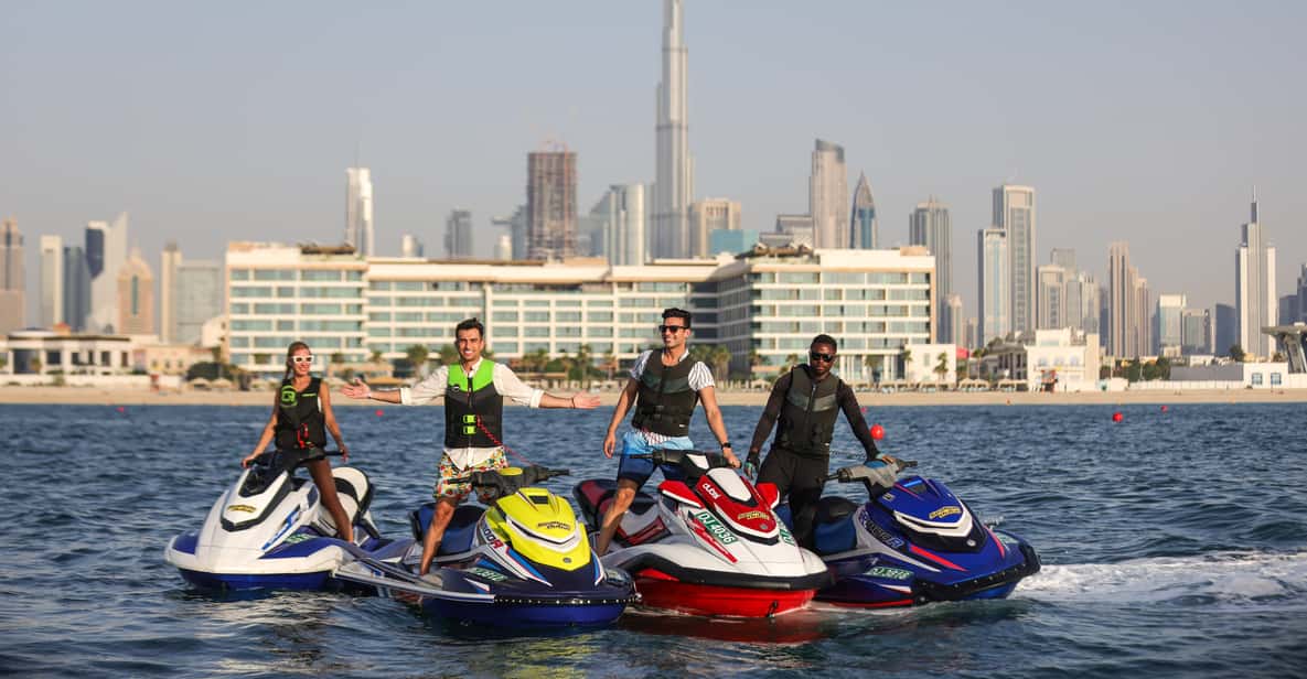 30mins JetskiSplash & Play frente al Skyline del Burj Khalifa