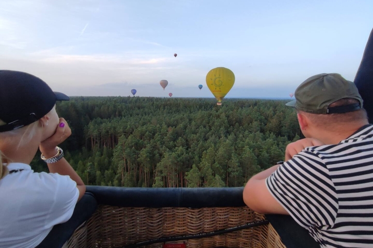 From Vilnius: Hot Air Balloon Ride outside the city Private Flight with Hotel Transfer Outside Vilnius
