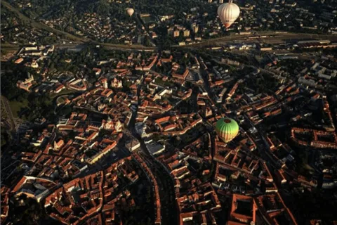 Vilnius: Hot Air Balloon Ride with Hotel Transfer