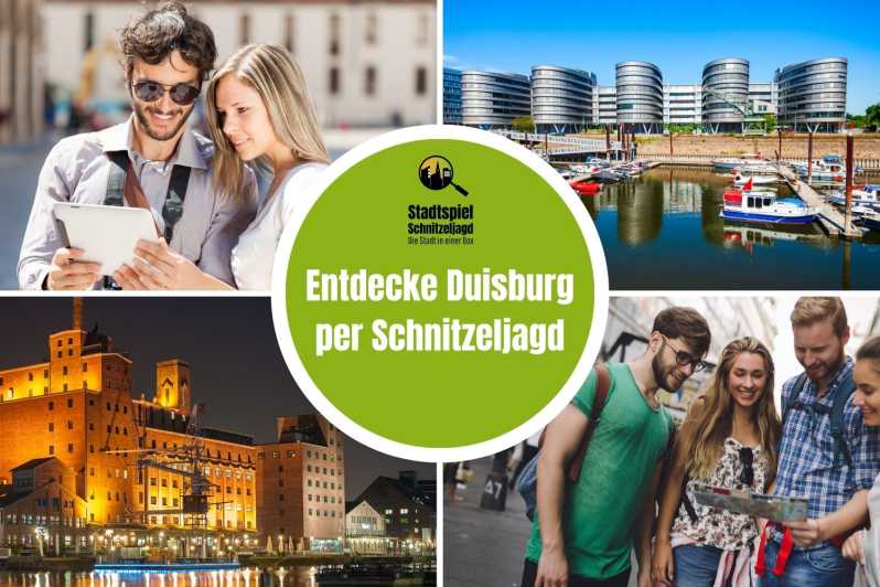 Duisburg: Scavenger Hunt Self-Guided Tour
