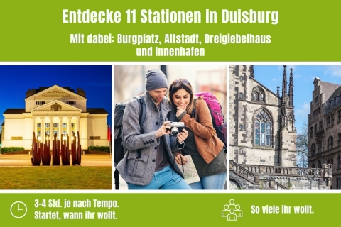 Duisburg: Schnitzeljagd Selbstgeführte TourSchnitzeljagd-Box inkl. Versand in Deutschland
