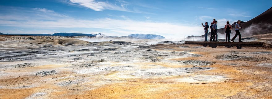 Porto de Akureyri: Passeio no Lago Mývatn e na Cachoeira Goðafoss