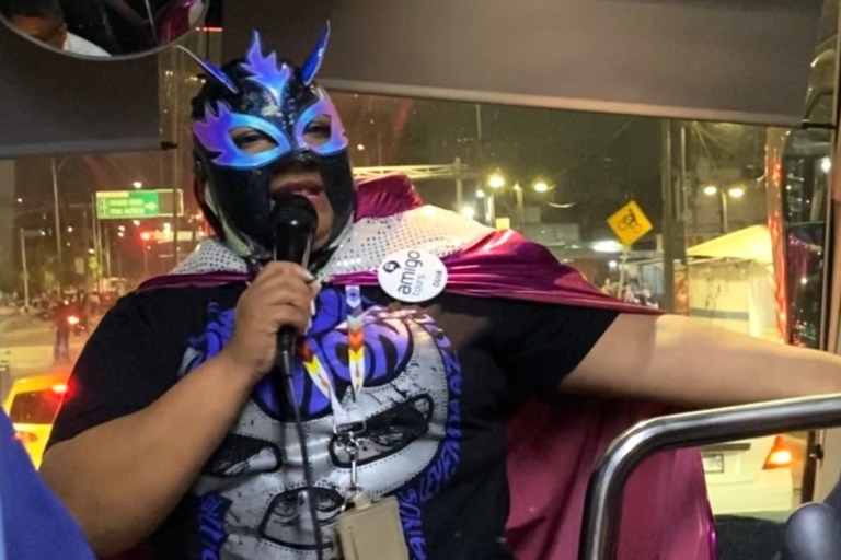 Ciudad de México: Espectáculo de Lucha Libre, Mariachi y TequilaTour privado
