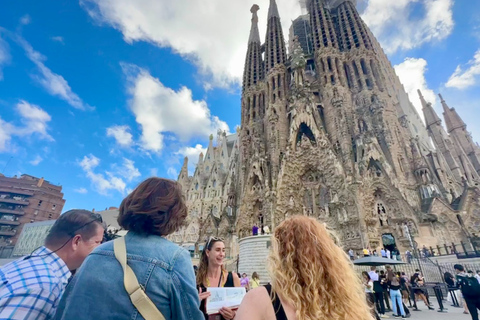 Barcelona: Rundtur i gotiska kvarteren, Sagrada Familia och Park Güell